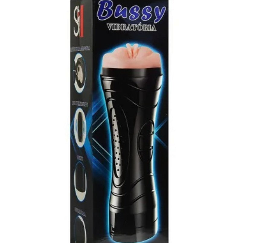 Masturbador realistico vagina vibrador